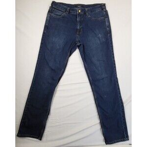 5.11 Tactical Jeans Mens 36x34 Blue Slim Straight Leg Medium Wash Denim